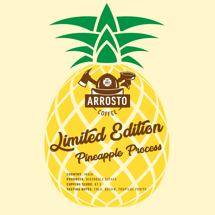 *LIMITED EDITION* Pineapple Process. India - Riverdale Estate